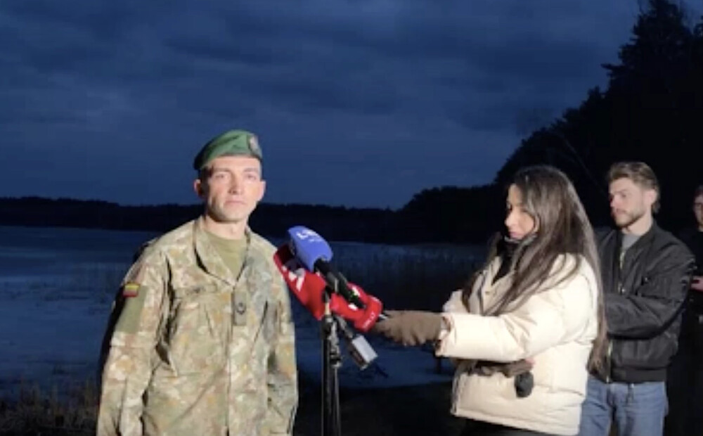 Lietuvas armija nepamanīja drona ielidošanu valstī