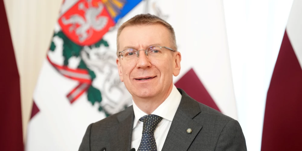 Valsts prezidents Edgars Rinkēvičs.