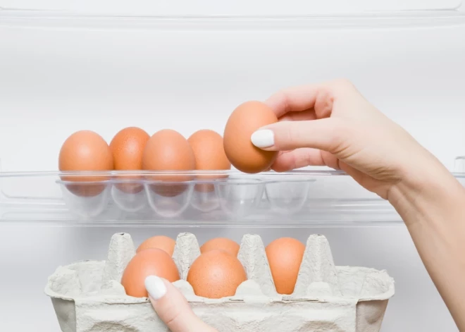 Ledusskapī vai uz galda? Izrādās, ka lielākā daļa cilvēku olas uzglabā nepareizi