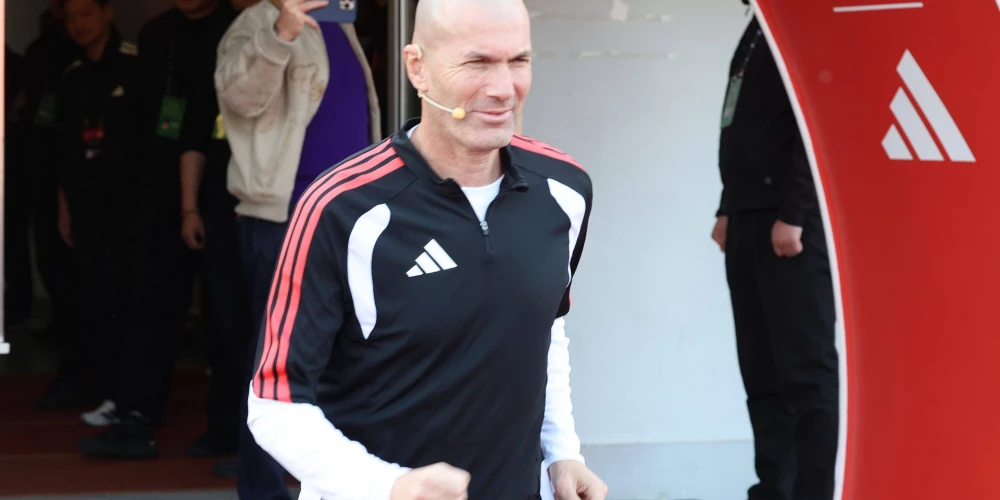 Zinedins Zidāns līdz šim trenējis tikai Madrides "Real".