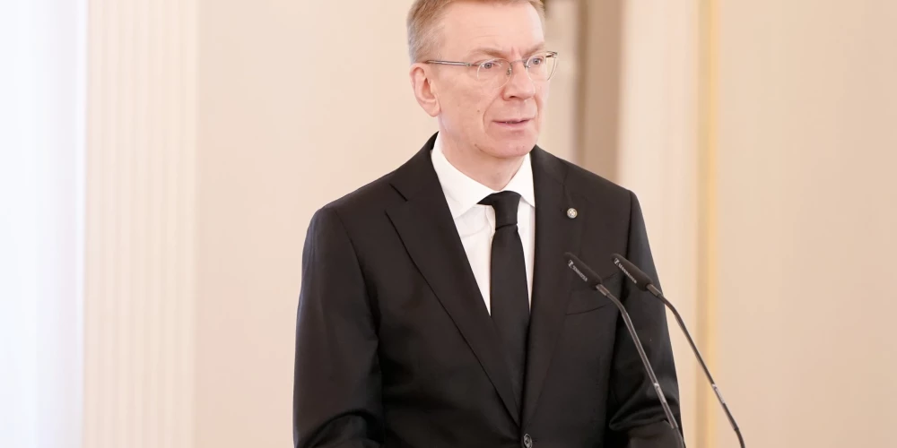 Valsts prezidents Edgars Rinkēvičs.