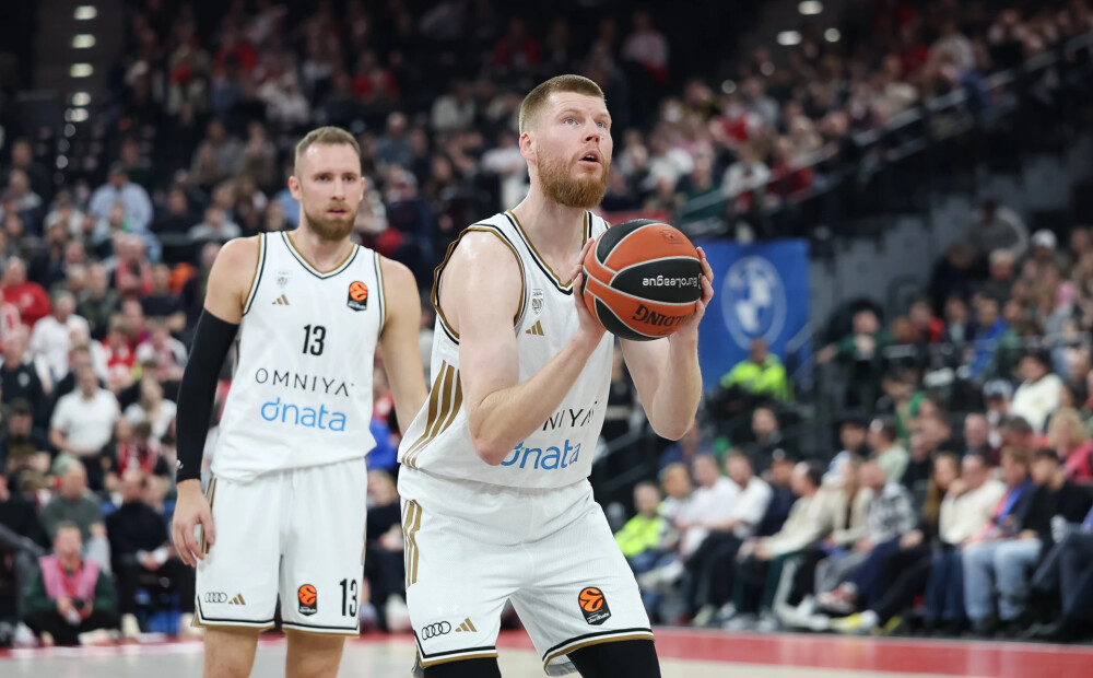 Bertāns un Šmits pieticīgi, Žagars nespēlē, un latviešu klubi cieš zaudējumus ULEB Eirolīgā