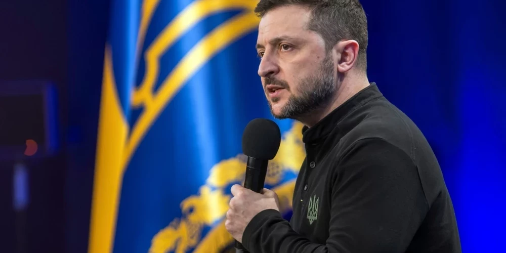 Ukrainas prezidents Volodimirs Zelenskis.