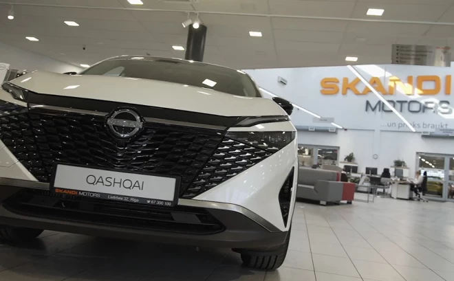 Skandi Motors darbojas apjomīgā un vairākkārt modernizētā autocentrā Lielirbes ielā.