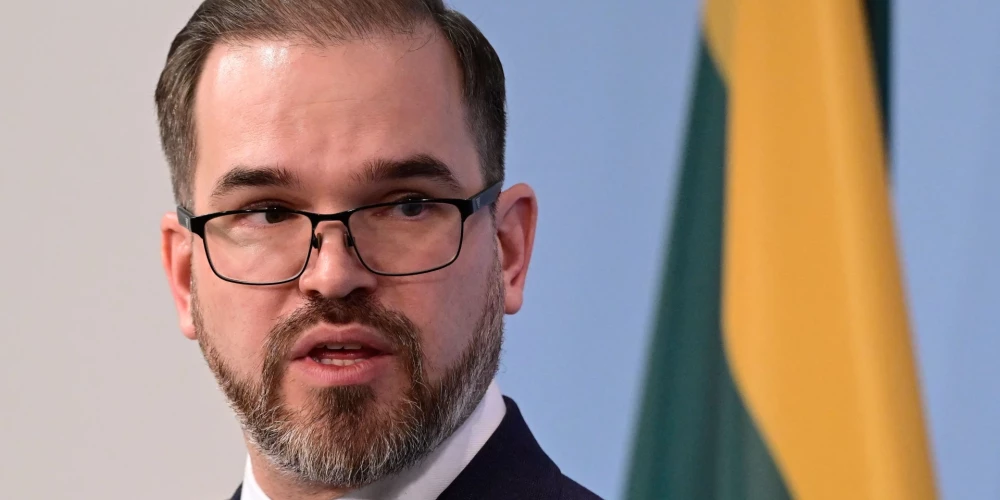 Литовский министр обороны Робертас Каунас.