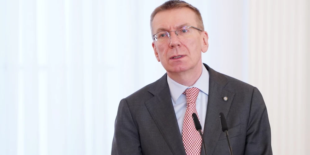 Valsts prezidents Edgars Rinkēvičs.