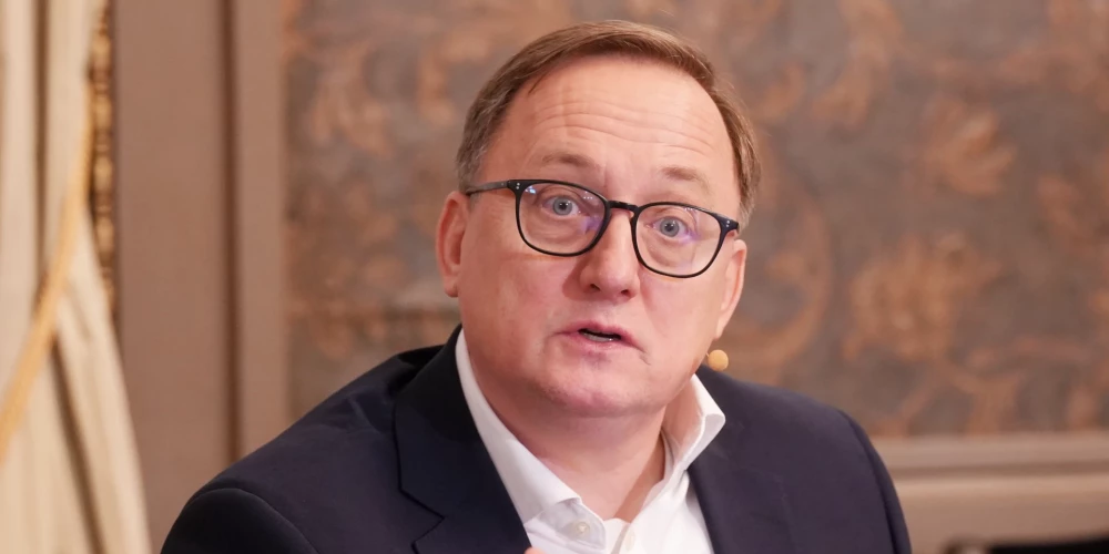 Президент Банка Латвии Мартиньш Казакс.