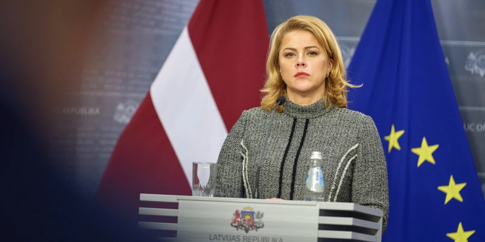 Ministru prezidente Evika Siliņa.