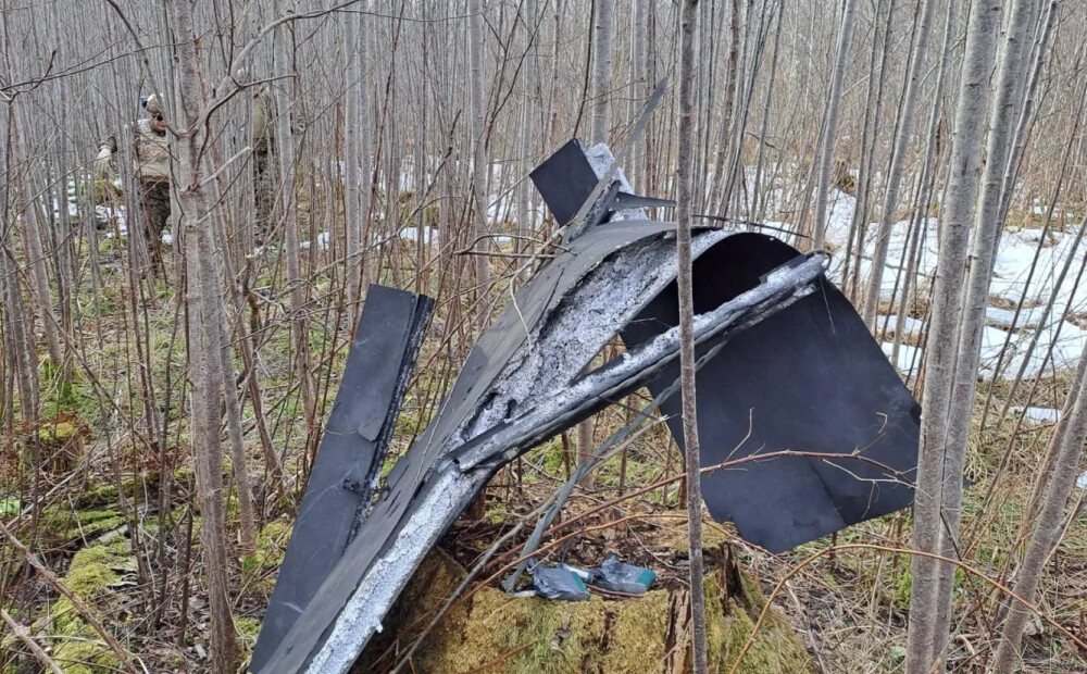 Policija saistībā ar Ukrainas drona nokrišanu Latgalē sākusi kriminālprocesu