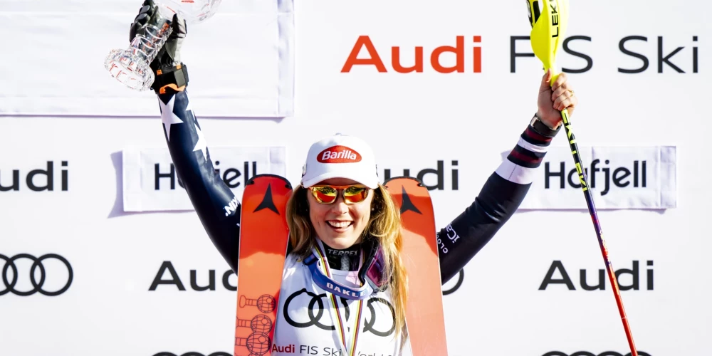 Mikeila Šifrina iegājusi kalnu slēpošanas vēsturē. 