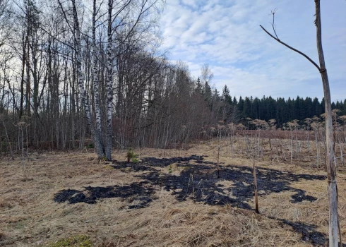 После падения дрона в Краславском крае полиция завершила первые следственные действия.