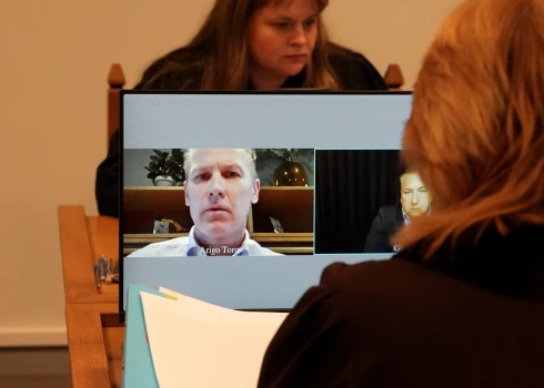 Turpinās iztiesāt Gobzema krimināllietu par izspiešanu un neslavas celšanu.