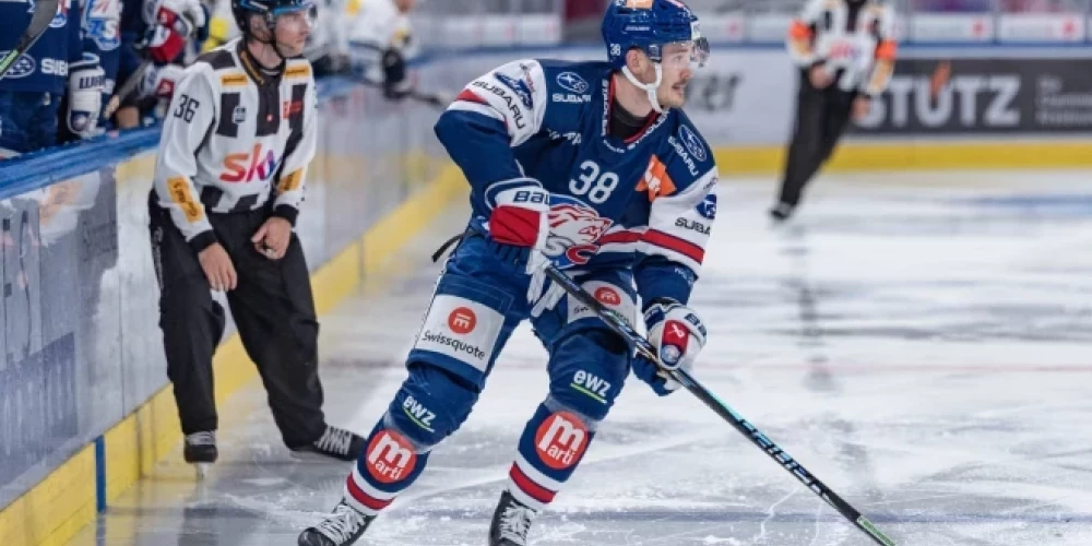 Rūdolfam Balceram rezultatīva piespēle Šveices čempionāta ceturtdaļfināla mačā.