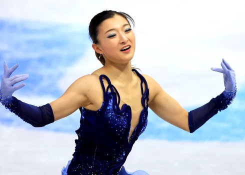 Japāniete Kaori Sakamoto ir trīskārtējā pasaules čempione.