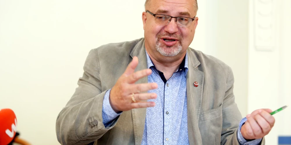 Valkas novada domes priekšsēdētājs Vents Armands Krauklis.