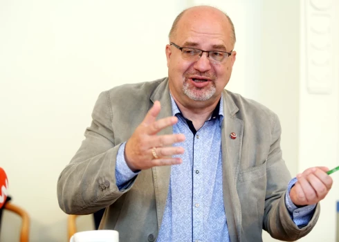 Valkas novada domes priekšsēdētājs Vents Armands Krauklis.