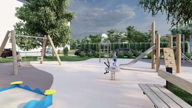 Визуализация нового проекта.