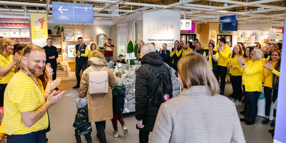 IKEA открыла новый мини-магазин в Клайпеде и готовит многомиллионные инвестиции в странах Балтии.