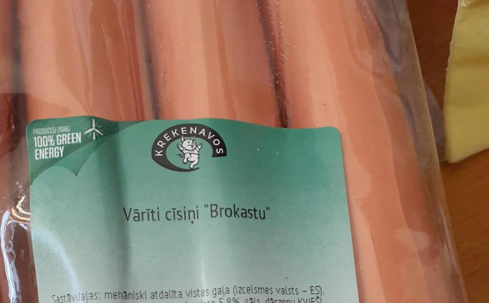 Lietuvā ražotos brokastu cīsiņos konstatēta bīstama baktērija; PVD aicina tos nelietot uzturā