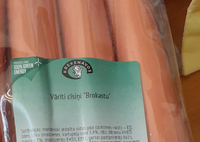 Lietuvā ražotos brokastu cīsiņos konstatēta bīstama baktērija; PVD aicina tos nelietot uzturā