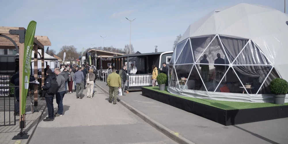 Starptautiskajā izstāžu centrā Ķīpsalā norisinās izstāde "Māja 2026", kurā piedalās gandrīz 300 uzņēmumu no astoņām valstīm.