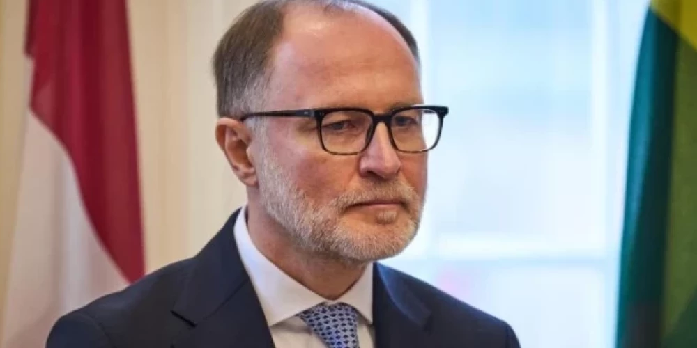 Министр обороны Андрис Спрудс.