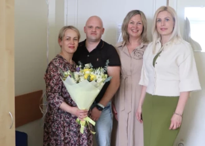 Sirsnīgs un īpašs notikums Tukuma novadā – ģimenei no Tukuma piedzimuši trīnīši