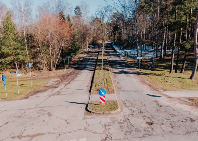 Ādažu novadā sākta Jaunkūlu ielas pārbūve