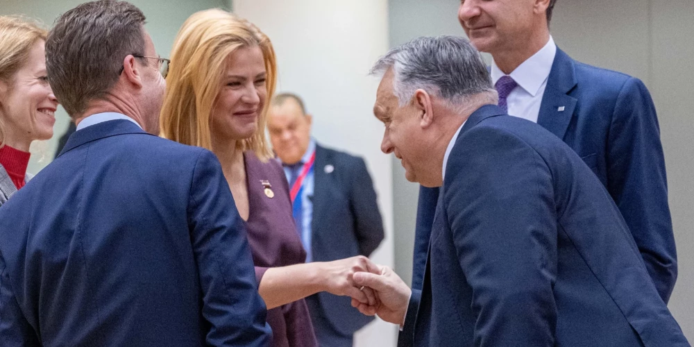 В 2024 году в Брюсселе общение Эвики Силини и Виктора Орбана было менее враждебным.