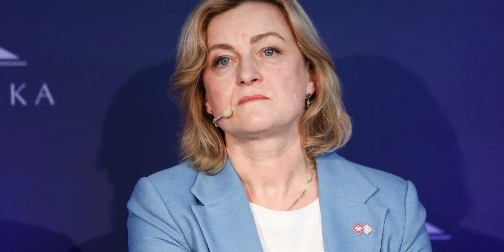 Председатель партии "Национальное объединение" Илзе Индриксоне.