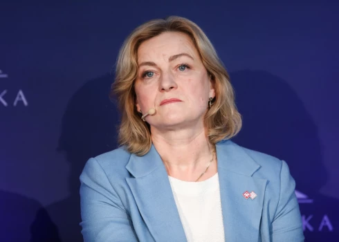 Председатель партии "Национальное объединение" Илзе Индриксоне.