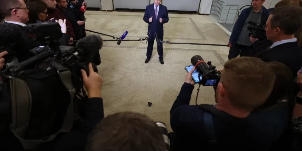 Pašreizējie Putina reitinga rādītāji ir zemākie kopš 2022. gada februāra.