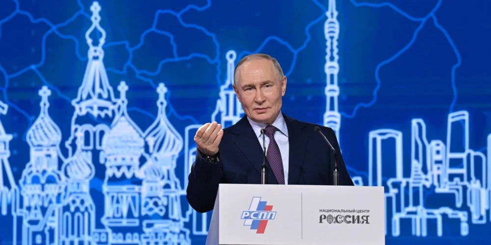 Krievijas diktators Vladimirs Putins.