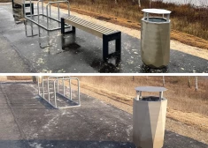 Кто-то захотел присесть! В Саласпилсе украли новые скамейки за тысячи евро