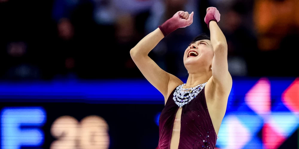 Sakamoto ceturto reizi kļūst par pasaules čempioni daiļslidošanā.