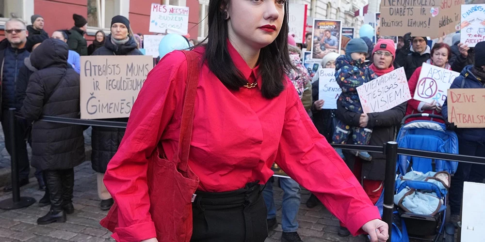 "Progresīvo" Saeimas frakcijas deputāte Selma Teodora Levrence.