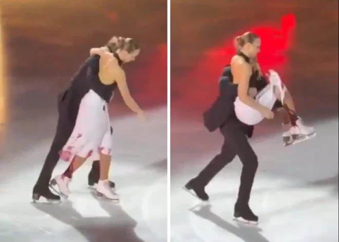ВИДЕО: в России на ледовом шоу пролилась кровь - фигуристка получила серьезную травму коньком