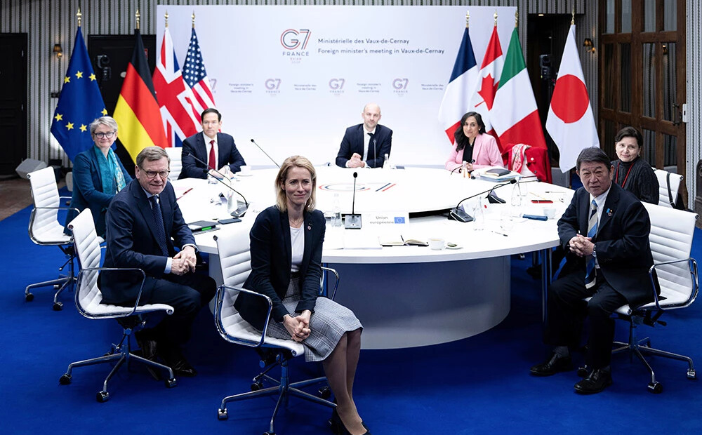 Kallasa un Rubio iesaistījušies asā vārdu apmaiņā par karu Ukrainā