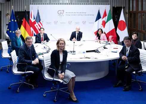 Apspriežot situāciju Ukrainā, Kallasa kritizēja ASV par to, ka tās nepastiprina spiedienu uz Maskavu.