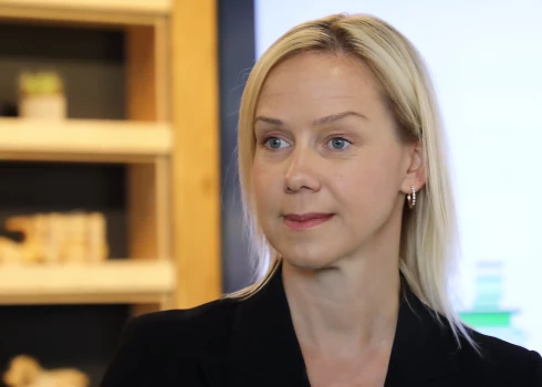 Bijusī "Cēsu alus" valdes priekšsēdētāja Eva Sietiņsone.