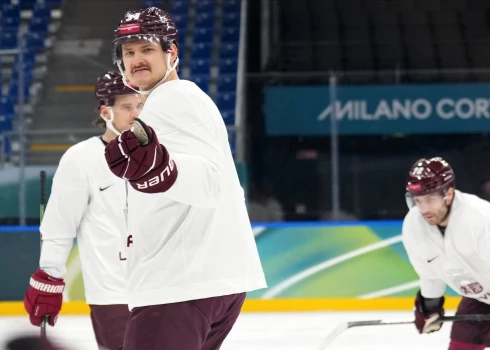 Тралмакс играл за Латвию на Олимпийских играх в Милане минувшей зимой.