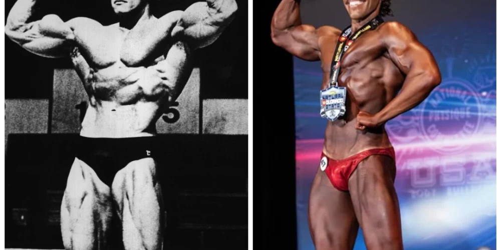 Arnolds Švarcenegers un viņa dēls Džozefs Baena (foto: Vidapress / Camera Press / ekrānuzņēmums no "Instagram"; kolāža: jauns.lv)