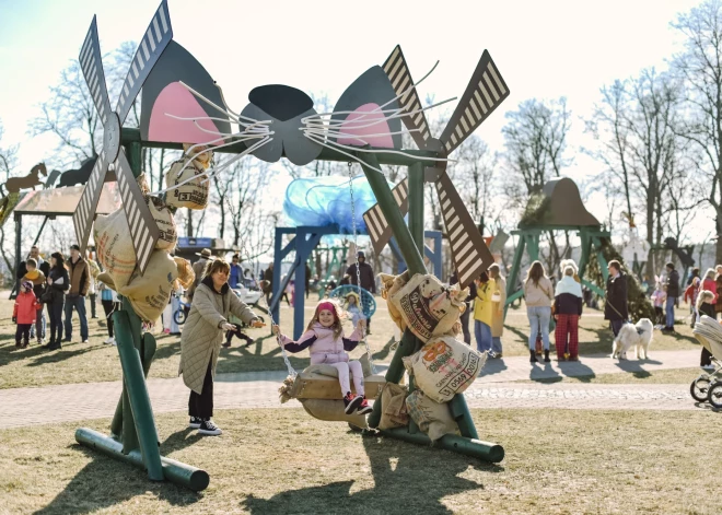 В Сигулде начинается юбилейный Фестиваль качелей: город превращается в большую праздничную площадку