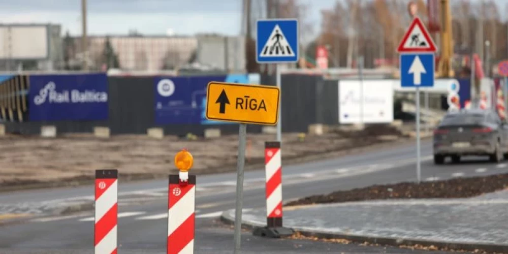 "Rail Baltic" būvniecības darbi.