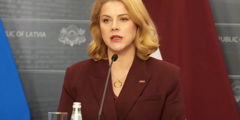 Latvijas Ministru prezidente Evika Siliņa.