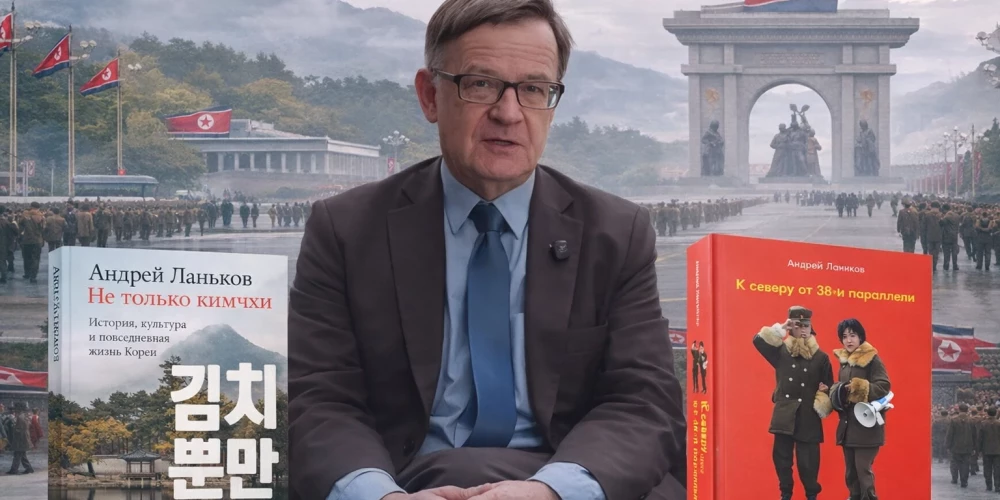 Rīgas grāmatnīcās bez ierobežojumiem var nopirkt mūsu valsts melnajā sarakstā iekļautā Ziemeļkorejas pētnieka Andreja Laņkova grāmatas. 