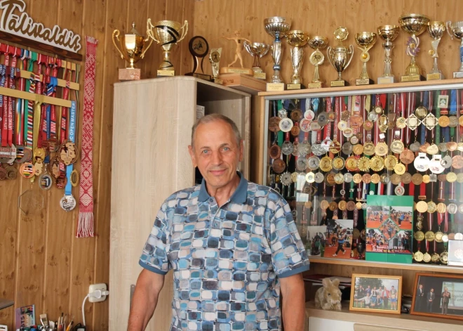 Tālivaldis Krūmiņš 75 gados rīko populāras sacensības: "Būt aktīvam un aizraut citus - tas ir mans dzīvesveids"