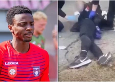 Draud bargs cietumsods. Lietuvā pēc šokējošā nigēriešu saduršanas mēģinājuma tiesās 18 gadus vecu jaunieti