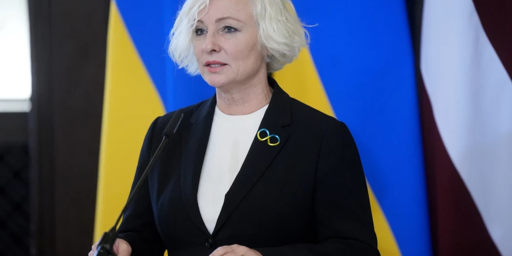 Председатель Сейма Латвии Дайга Миериня.