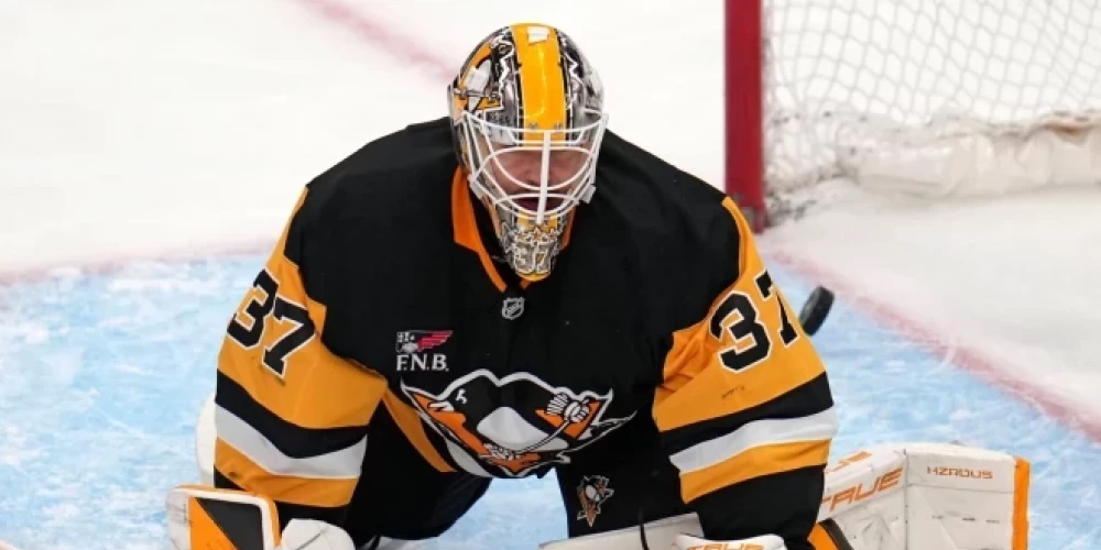 Artūrs Šilovs aizvada pirmo pilnvērtīgo sezonu kā NHL vārtsargs.